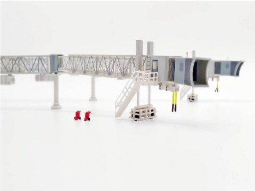 LH2277 1:200 Airport Passenger Bridge A380 (Transparent)