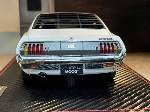IG2605 1:18 Toyota Celica 1600GT LB(TA27)Whi With Enginr [Width 10 Length 25 Height 7 cms] 7