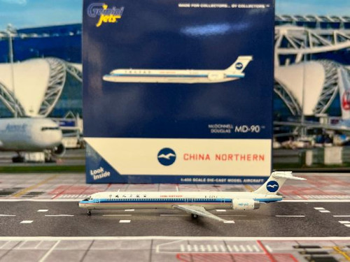 Gemini Jets 1:400 China Northern MD-90 B-2253 GJ2347 [Width 8 Length 11.5 Height 2 cm]