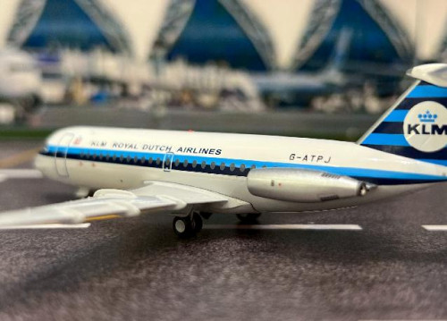 Inflight 1:200 KLM BAC 111-301AG G-ATPJ IF111KL1025 [Width 13 Length 14 Height 3.5 cm] 8