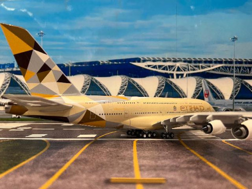 Inflight 1:200 Etihad A380 A6-APJ IF380EY0925A [Width 41 Length 38 Height 12 cm] 4