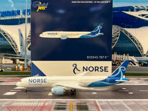 Gemini Jets 1:400 Norse Atlantic UK 787-9 G-CKWS GJ2373 [Width 15 Length 15.5 Height 4.5 cm]