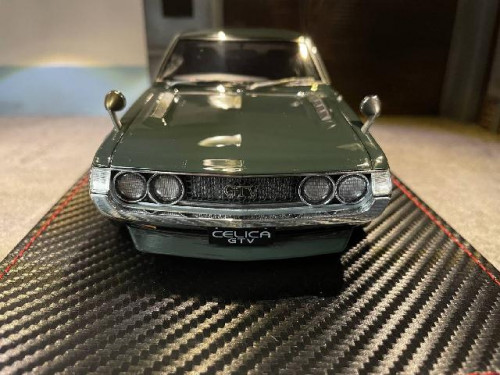 IG2592 1:18 Toyota Celica 1600GTV (TA22) Green With Engine [Width 10 Length 25 Height 7 cms] 6