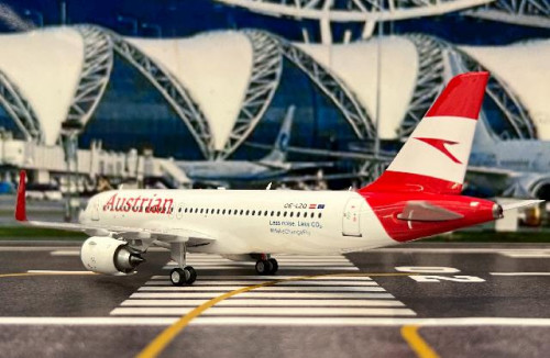 JFox 1:200 Austrian A320-271N OE-LZQ JFA320065 [Width 17 Length 18.5 Height 6 Cm] 8