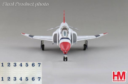 Hobby Master 1:72 F-4E Thunderbirds USAF,1973/74 season HA19084 [Width 16.5 Length 24.5 Height 7 cm] 4