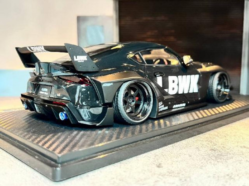 IG2649 1:18 LB-Works Toyota Supra(A90) Blk [Width 10 Length 25 Height 7 cms] 3