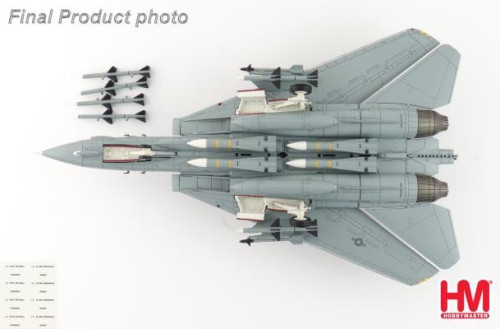 Hobby Master 1:72 F-14A US Navy HA5260 [Width 25.5 Length 27 Height 7 cms] 6