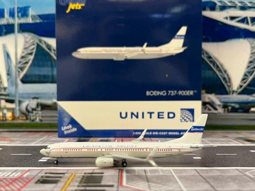 Gemini Jets 1:400 United 737-900ER N75435 GJ2343 [Width 9 Length 10.5 Height 3 cm]