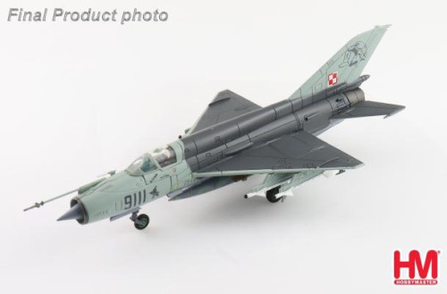 Hobby Master 1:72 MIG-21MF Poland AF 2002 HA0115 [Width 13 Length 21 Height 7 cm]
