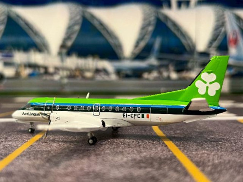 JC Wing 1:200 Aer Lingus Saab 340B EI-CFC XX20468 [Width 10.5 Length 9.5 Height 3 cm] 3