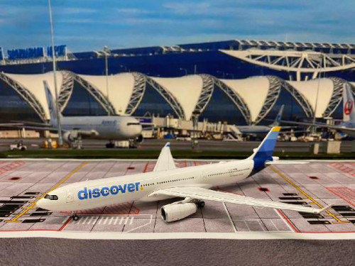 Gemini Jets 1:400 Discover A330-300 D-AIKK GJ2265 [Width 15 Length 16 Height 4 cm]