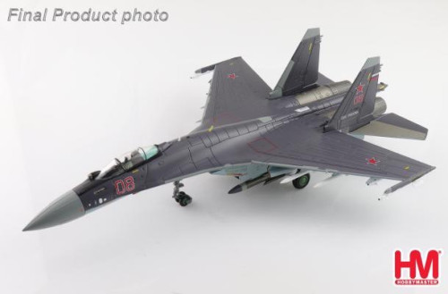 Hobby Master 1:72 Su-35S Flanker E Red HA5712 [Width 21 Length 30.5 Height 8.5 cm]