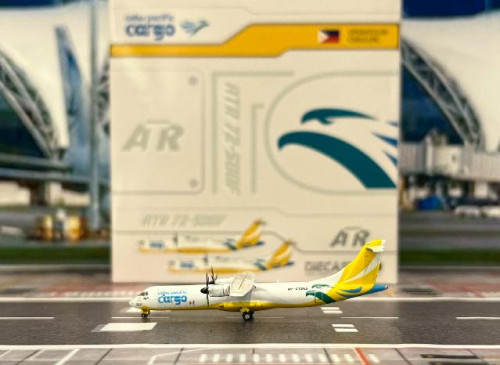JC Wings 1:400 Cebu Pacific Cargo ATR72-500F RP-C7252 XX40066 [Width 6.5 Length 6.5 Height 1.5 cm]