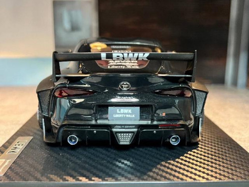 IG2649 1:18 LB-Works Toyota Supra(A90) Blk [Width 10 Length 25 Height 7 cms] 7