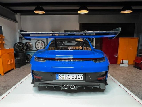 Ivy 1:18 Porsche 911 GT3 RS Shark Blue/Red IV18065BR [Width 11 Length 26 Height 7 cm] 7