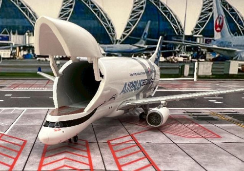 JC Wings 1:400 Airbus A330-743L Beluga XL6 F-GXLO LH4358 [Width 15 Length 16 Height 4.5 cm] 7