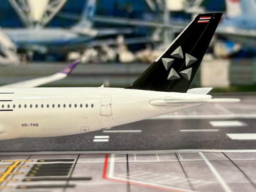 JCWings 1:400 Thai A350-900XWB Star Alliance HS-THQ XX40201 [Width 16 Length 16.5 Height 4 cm] 4