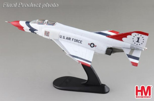 Hobby Master 1:72 F-4E ThunderbirdsNo.1 plane,USAF,1973/74 season HA19083 [Width 16.5 Length 24.5 He 7