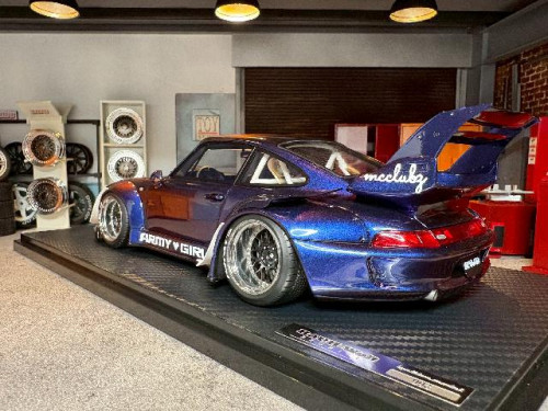 Ignition 1:18 RWB 993 Purple Metallic IG3739 [Width 10 Length 24 Height 7 cms] 2