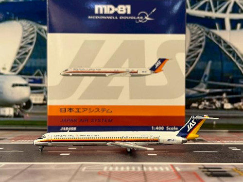 Phoenix 1:400 JAS MD-81 JA8498 [Width 8 Length 11.5 Height 2 cm]