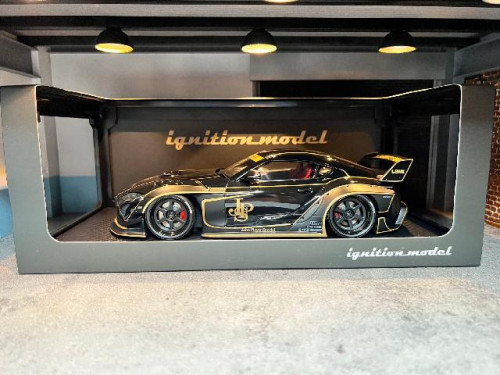 Ignition:IG2656 1:18 LB-Works Toyota Supra (A90) Black [Width 10 Length 27 Height 7 cms] 8
