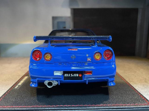 One Model:22R34BU 1:18 Skyline Nismo GT-R34 Z-TUNE Blu [Width 10 Length 25 Height 7 cms] 7