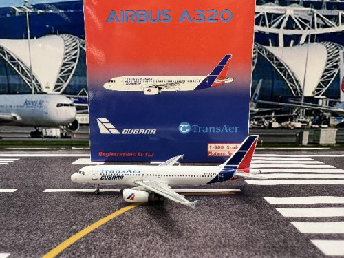 Phoenix 1:400 Cubana-Transaer A320-200 EI-TLJ PH1939