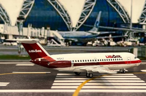 Inflight 1:200 USAir BAC 111-203AE One-Eleven N1547 IF111US0325 [Width 13 Length 13 Height 3.5 cm] 4