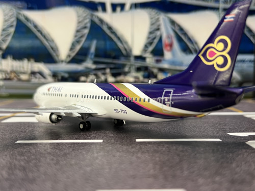 JC Wings 1:200 Thai Airways B737-400 Last Flight HS-TDG XX20132 [Width 14 Length 18.5 Height 5.5 cm] 7