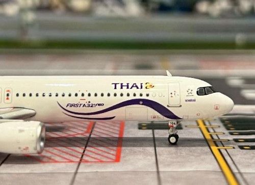 Phoenix 1:400 Thai Airways A321neo HS-TOA PH12059 [Width 9 Length 11 Height 2.5 cm] 5