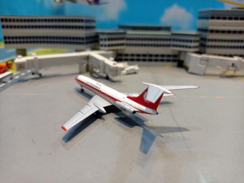 Panda 52303 1:400 Aviogenex TU-134A YU-AHK [Width 7 Length 9.5 Height 2 cm] 3