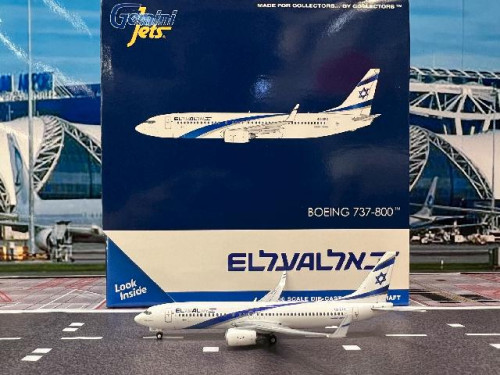 Gemini Jets 1:400 ELAL 737-800W 4X-EKK GJ2299