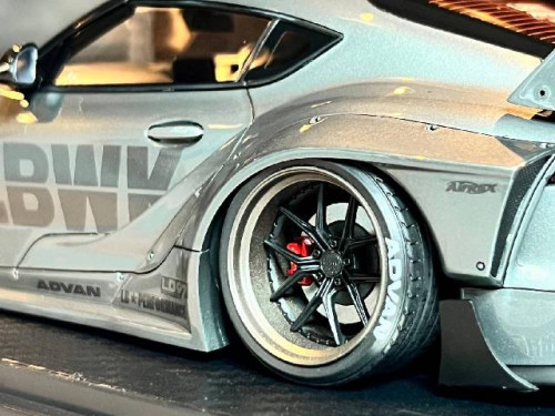 IG2657 1:18 LB-Works Toyota Supra (A90) Gun Metallic [Width 10 Length 25 Height 7 cms] 8