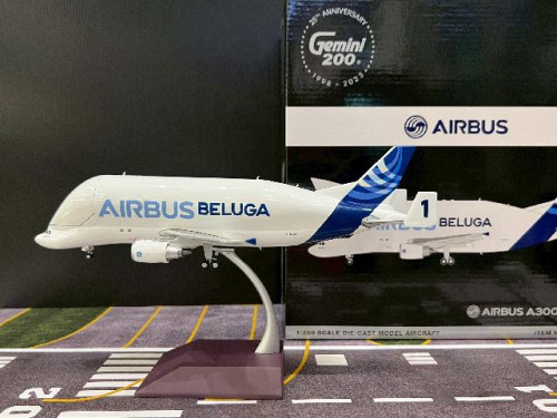 Gemini Jets1:200 Airbus A300B4-600ST #1 F-GSTA G21320 [Width 23 Length 28.5 Height 8.5 cm]