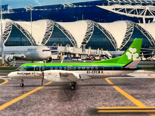 JC Wing 1:200 Aer Lingus Saab 340B EI-CFC XX20468 [Width 10.5 Length 9.5 Height 3 cm] 5