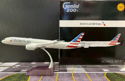Gemini Jets 1:200 American Airlines B787-9 N836AA Flaps Down G21411F [Width 30 Length 31 Height 8 cm