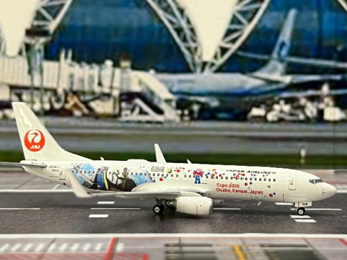 JAL 737-800 ガンダム EXPO JA342J ph 1:400 JAL 737-800 ガンダム EXPO JA342J ph 1:400