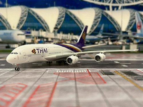 Aviation 1:400 Thai Airways A380-800 HS-TUC AV4291 [Width 20 Length 18 Height 5 cm] 5