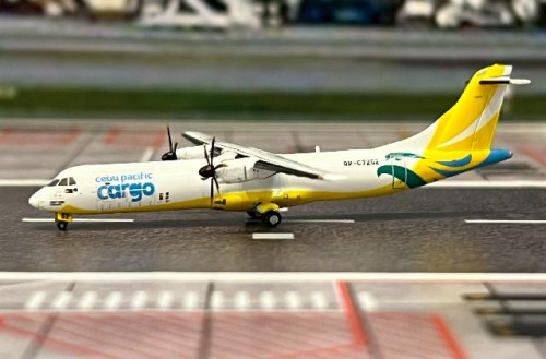 JC Wings 1:400 Cebu Pacific Cargo ATR72-500F RP-C7252 XX40066 [Width 6.5 Length 6.5 Height 1.5 cm] 1