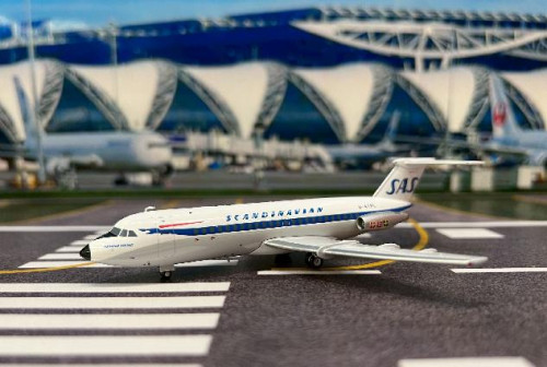 Inflight 1:200 SAS BAC 111-301AG G-ATPL IF111SK1125 [Width 13 Length 14 Height 3.5 cm] 1