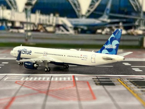 Gemini Jets 1:400 JetBlue A321neo N2180J 'Mint for Big Things' GJ2288 5