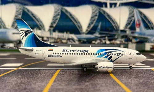 JC Wings 1:200 Egyptair B737-500 SU-GBH XX20247 [Width 14 Length 15.5 Height 4.5 cm] 6