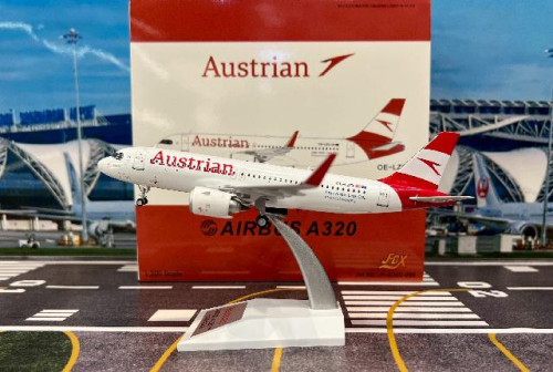 JFox 1:200 Austrian A320-271N OE-LZQ JFA320065 [Width 17 Length 18.5 Height 6 Cm]