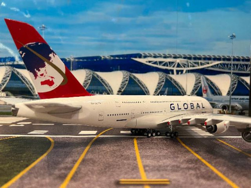 Inflight 1:200 Global A380 9H-GLOBL IF3803L0726 [Width 41 Length 38 Height 12 cm] 4