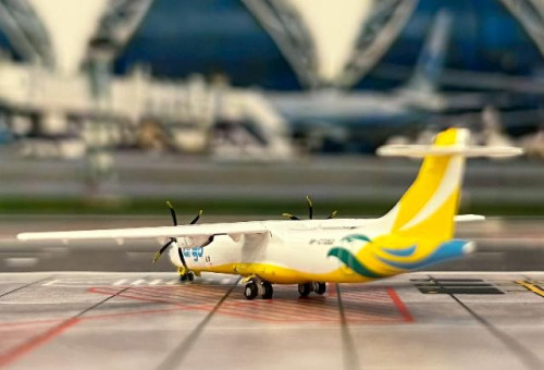 JC Wings 1:400 Cebu Pacific Cargo ATR72-500F RP-C7252 XX40066 [Width 6.5 Length 6.5 Height 1.5 cm] 8