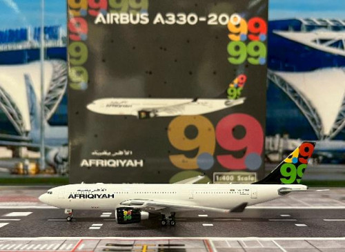 Phoenix 1:400 Afriqiyah A330-200 5A-ONH PH12062 [Width 15 Length 15 Height 4 cm]