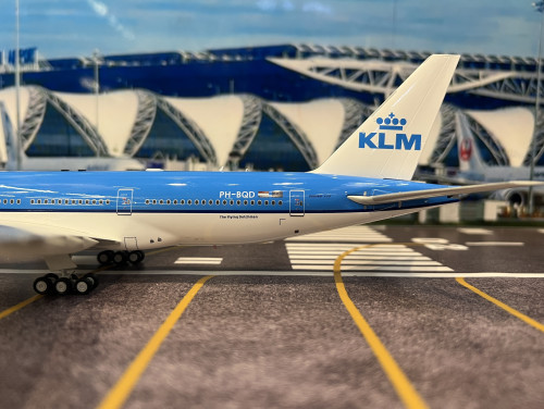 Inflight 1:200 KLM 777-206ER PH-BQD IF772KL0824 [Width 30 Length 35 Height 8 cm] 6