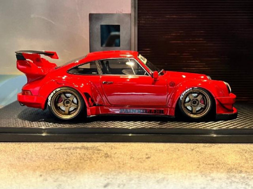 イグニッションモデル　1/18 IG2477 RWB 930 Red 1/18 Ignition Model Porsche 911 RWB 997 (Red) Car Model