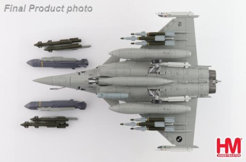 Hobby Master 1:72 Rafale EC151,Croatian Air Force,France,2024 HA9614 [Width 16 Length 21 Height 7 c 6