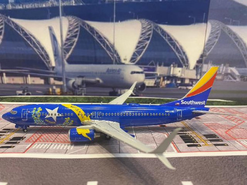 Gemini Jets 1:200 Southwest 737-800W N8646B 'Nevada One G21267 [Width 18 Length 18.5 Height 6 cm] 2